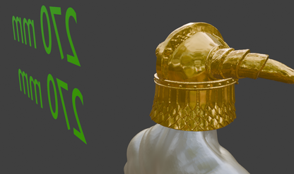 Stalhrim Helmet Nord Cosplay Piece