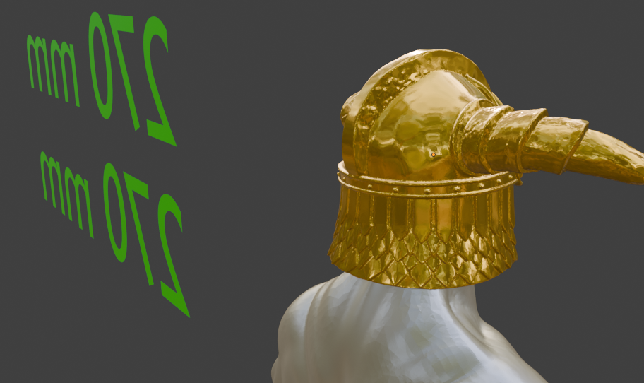 Stalhrim Helmet Replica, Nord Miniature Format, ABS Resin