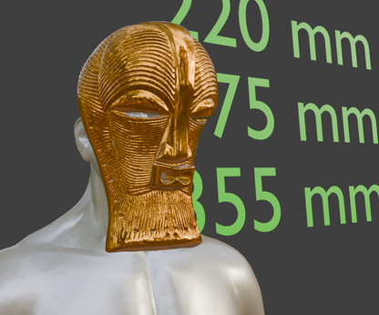 African ceremonial mask