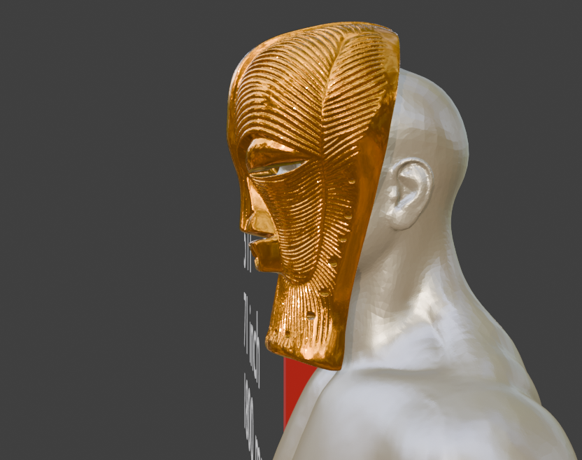 African ceremonial mask