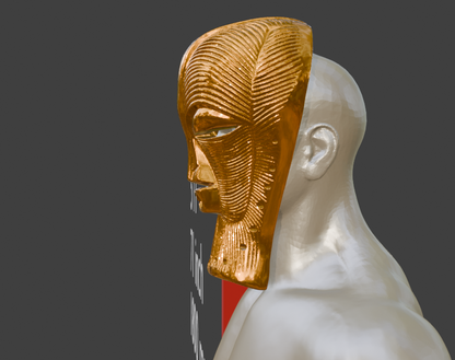 African ceremonial mask