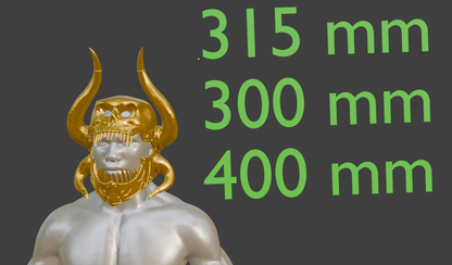 Sarevok helmet Cosplay Piece