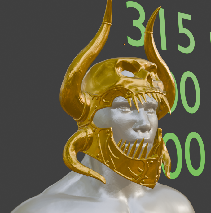 Sarevok helmet Cosplay Piece