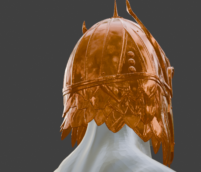 Balduran Helmet Cosplay Piece