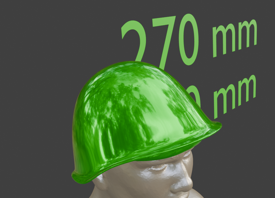 SSh-68 Penisth Helmet Cosplay Piece