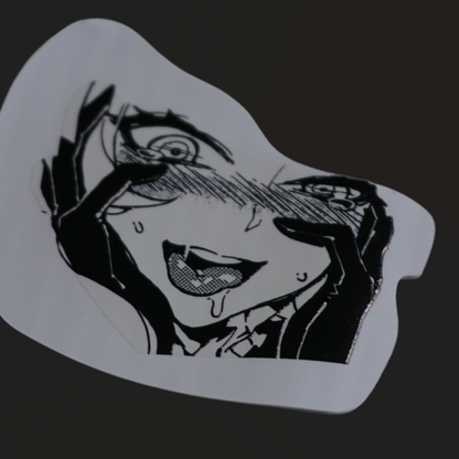 Hentai Salivating Anime Girl Sticker
