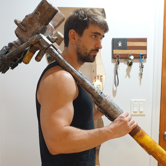 Super Rocket Sledge Non functional Durable Plastic Replica Cosplay Piece