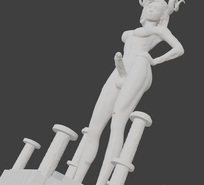 Transgender "Devil Spawn" Erotic Art Sculpture and figurine (Copy) (Copy)
