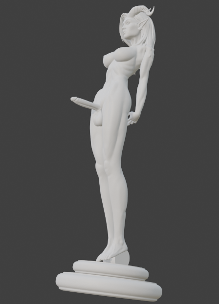 Transgender "Cambion" Erotic Art Sculpture and figurine (Copy)