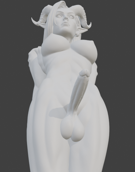 Transgender "Cambion" Erotic Art Sculpture and figurine (Copy)