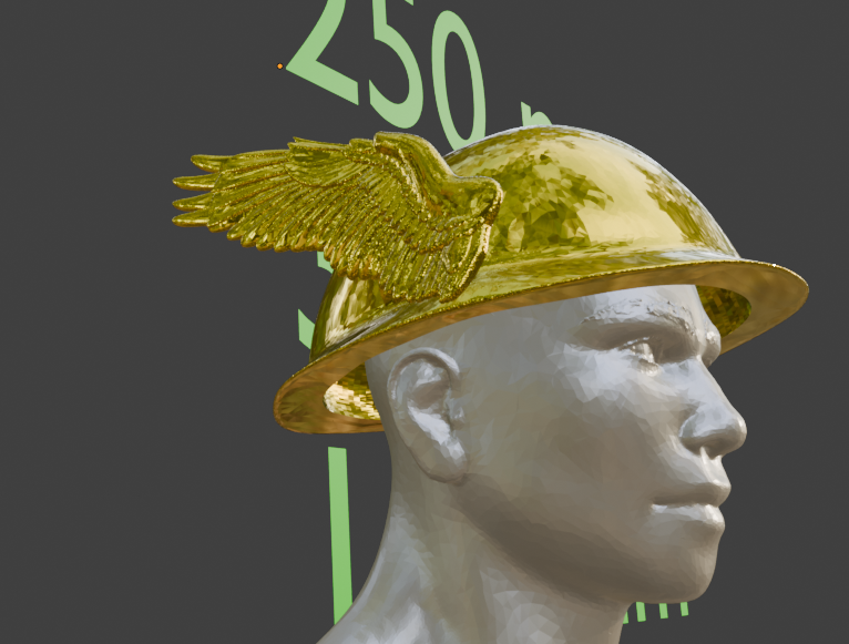 Hermes Helmet Cosplay and dress up piece