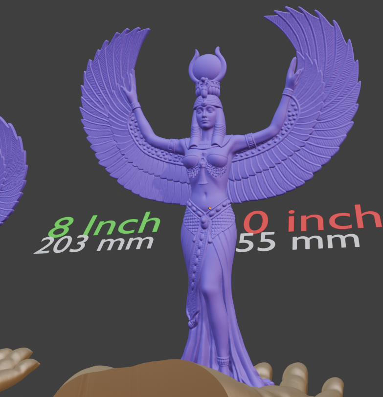 Ma'at Statue: Egyptian Goddess of Truth & Justice, Resin Sculpture
