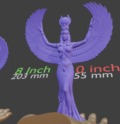 Ma'at Statue: Egyptian Goddess of Truth & Justice, Resin Sculpture