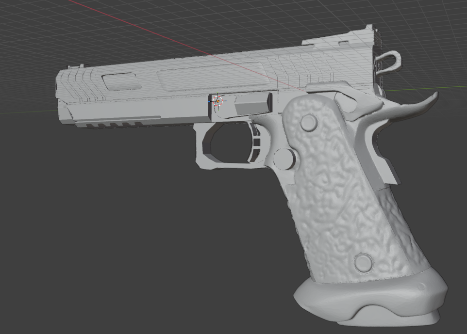 John Wick Pistol Prop, Metal Replica, Movie Prop