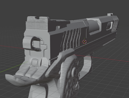 John Wick Pistol Prop, Metal Replica, Movie Prop