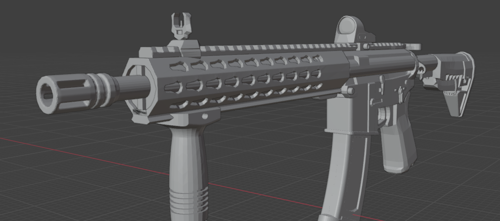 John Wick Rifle Prop, Full-Scale Replica