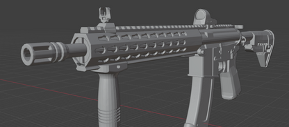 John Wick Rifle Prop, Full-Scale Replica
