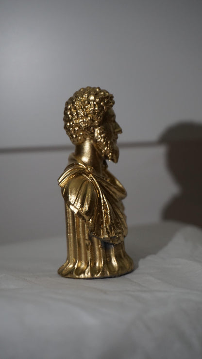 Marcus Aurelius Bust – Roman Emperor Sculpture