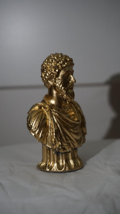 Marcus Aurelius Bust – Roman Emperor Sculpture