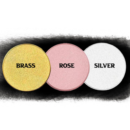 Custom Engraved Brass Coin Photos and text