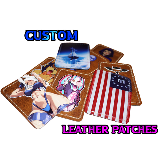 Custom Leather Patch | Personalized Logo Patch