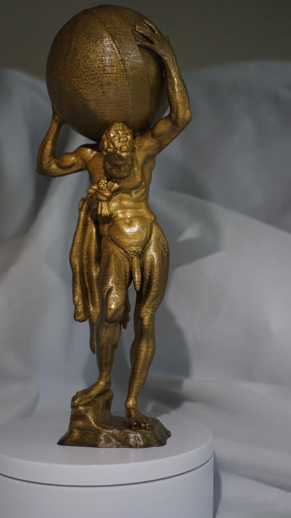 The Burden of Titans Atlas Mythological and Antique Statue