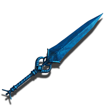 Crystal Sword Miniature, Abs Resin, Scale Options 1:2 to 1:16