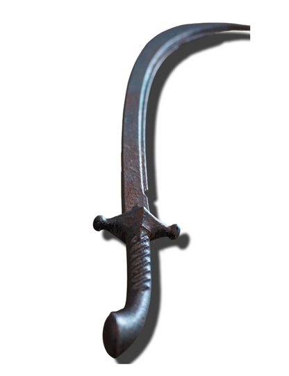 Curved Sword Miniature, Mini Bandit's Format, ABS Resin, Tabletop Display