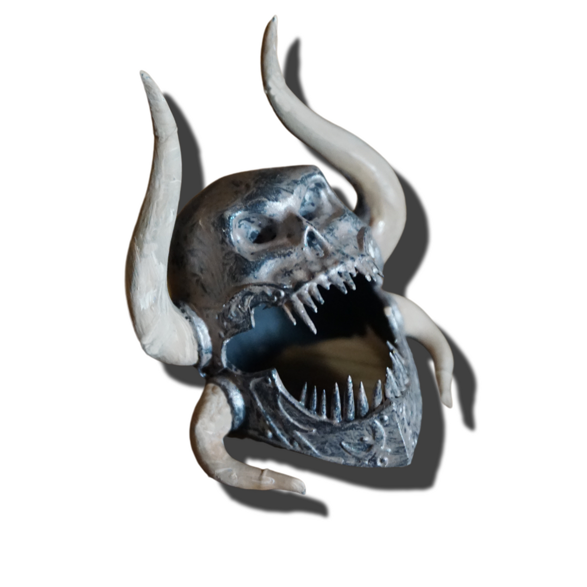 Sarevok Helmet Miniature, ABS Resin, Display or Tabletop Game Option