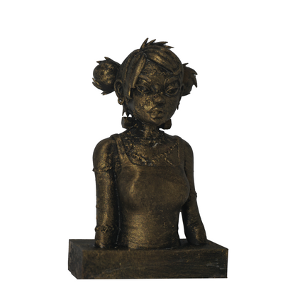Frankenstein Girl Will seem strangely.. Statue