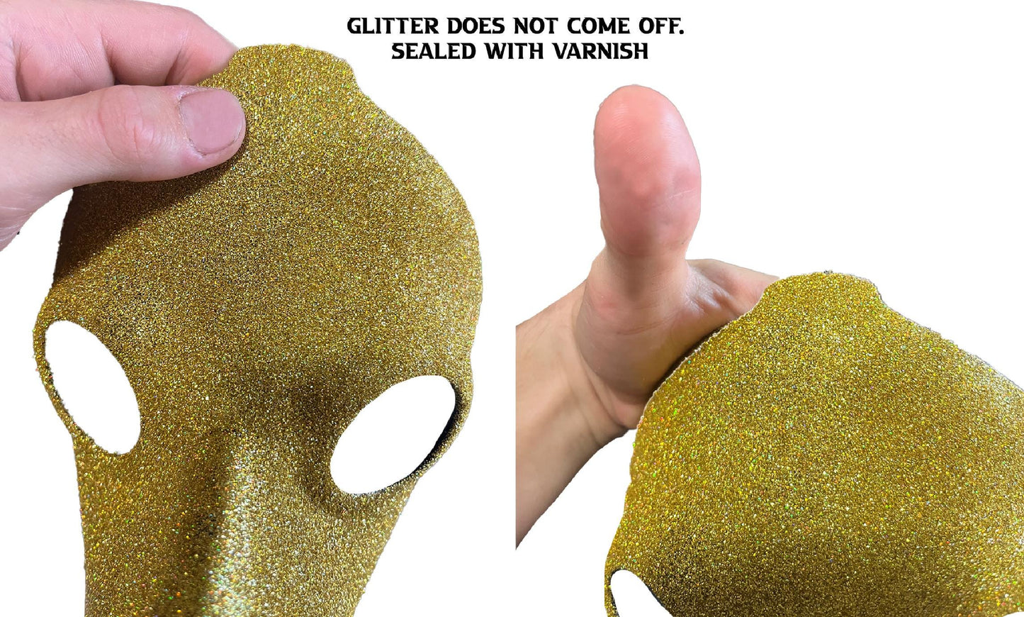 Sparkling Skull Costume Mask