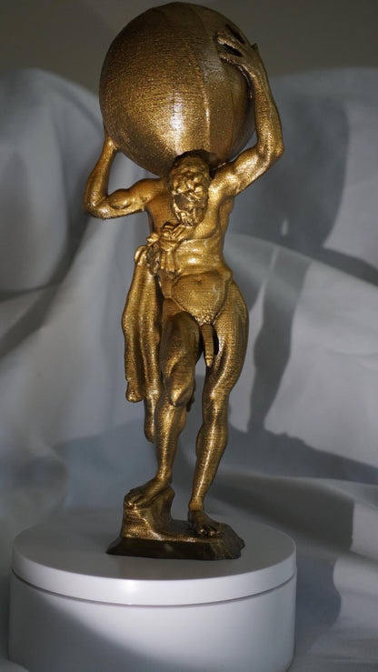 The Burden of Titans Atlas Mythological and Antique Statue