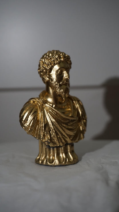 Marcus Aurelius Bust – Roman Emperor Sculpture
