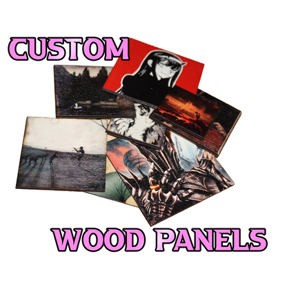 Custom Wood Photo Panel | Personalized Picture Wall Art | Upload Your Own Photo | Custom Pet Portrait Wood Print | Family Photo Wall Decor