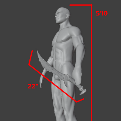 Daedric Dagger Replica