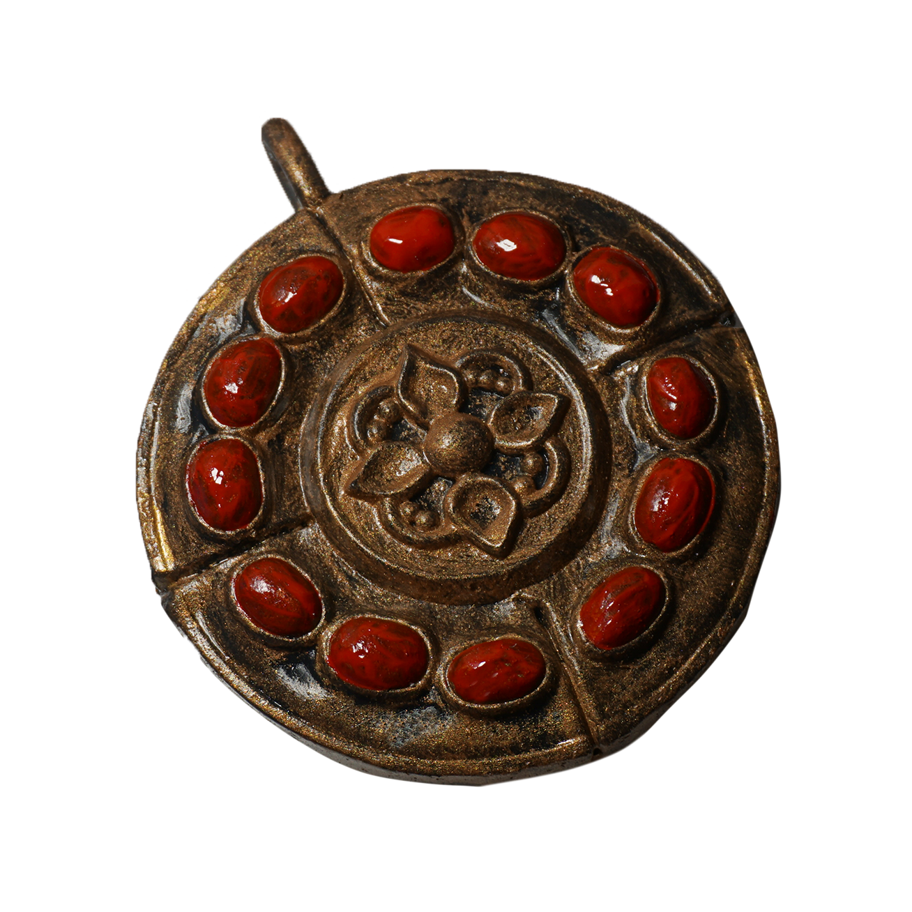 Crimson Amber Talisman 2 Jewelry piece