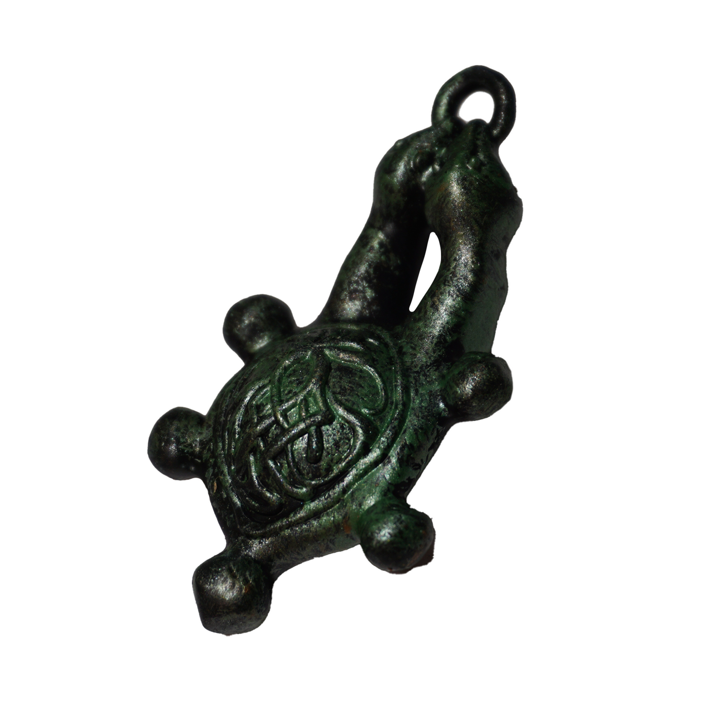 Two Headed Turtle Medallion Jewelry piece