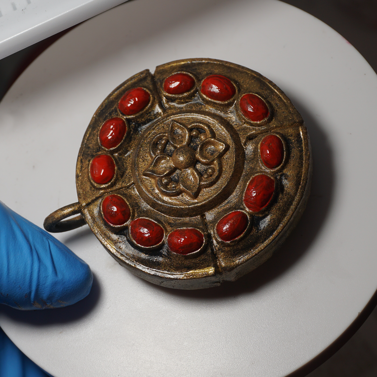 Crimson Amber Talisman 2 Jewelry piece