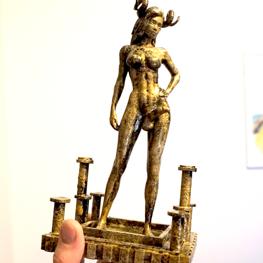 Transgender "Devil Spawn" Erotic Art Sculpture and figurine (Copy) (Copy)