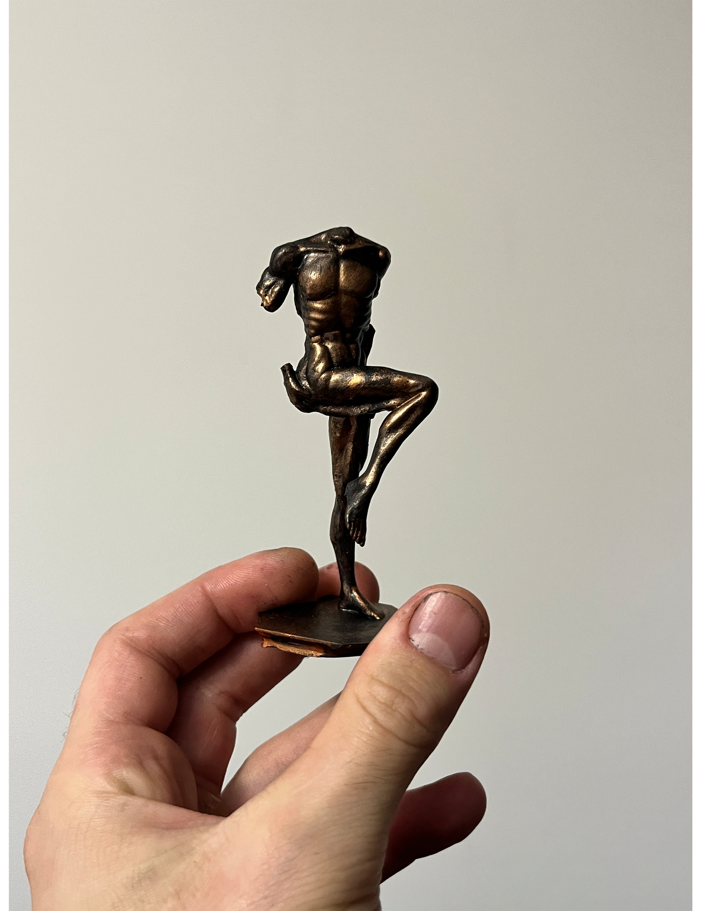 Fractured Man Statue and figurine