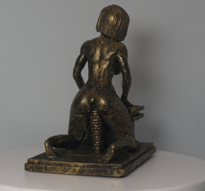 Sultry Manga Muse Mature Statue