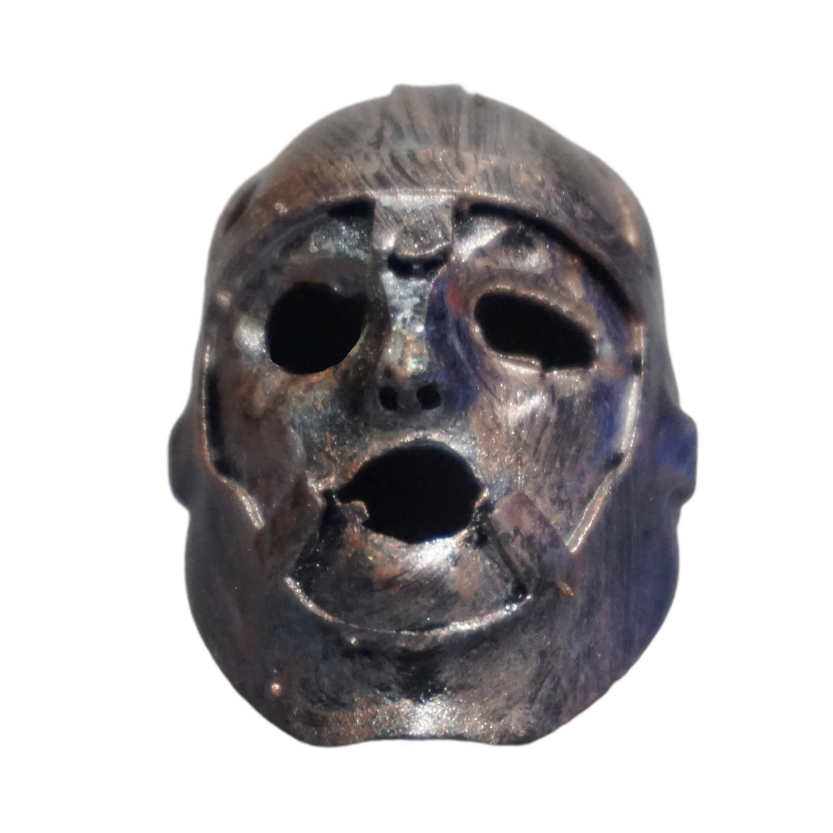 Iron Mask Helmet Replica, Mini Man Miniature Format