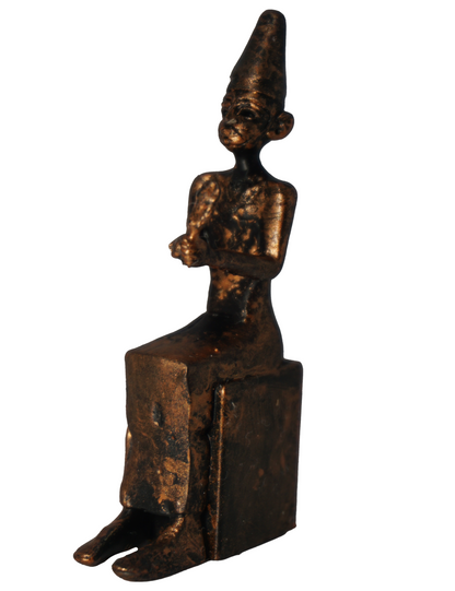El Statue Replica Ancient God Figurine