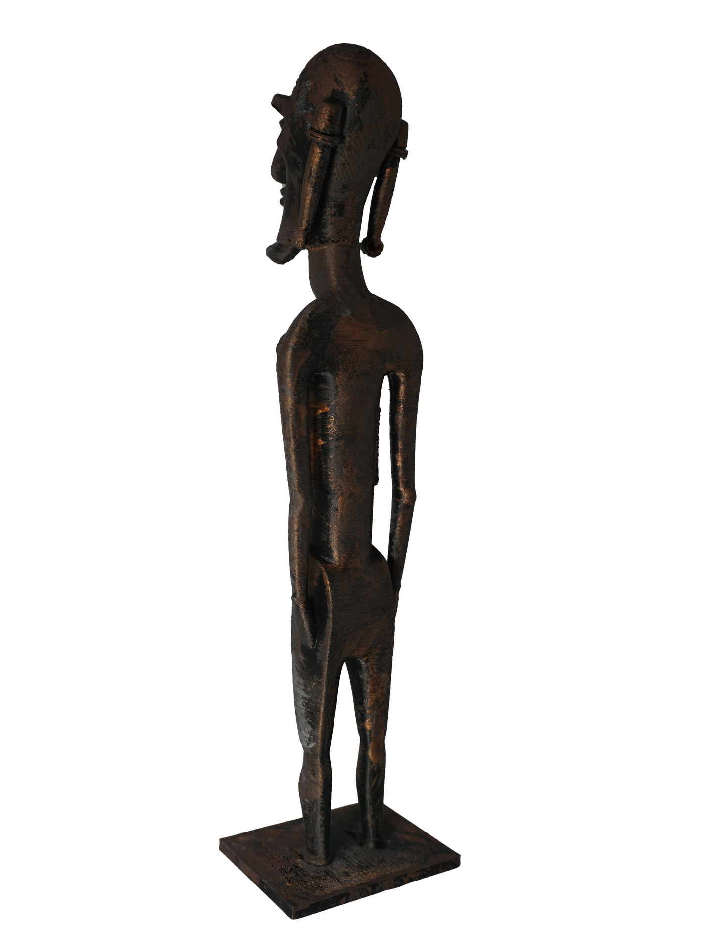 African Statue Decoration Baule people Art Shrine