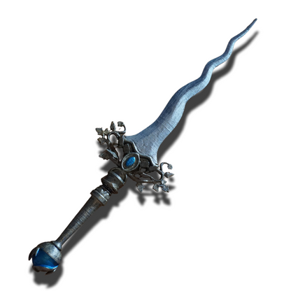 Glintstone Kris Miniature, Mini Dagger Format, 1:2 to 1:16 Scales