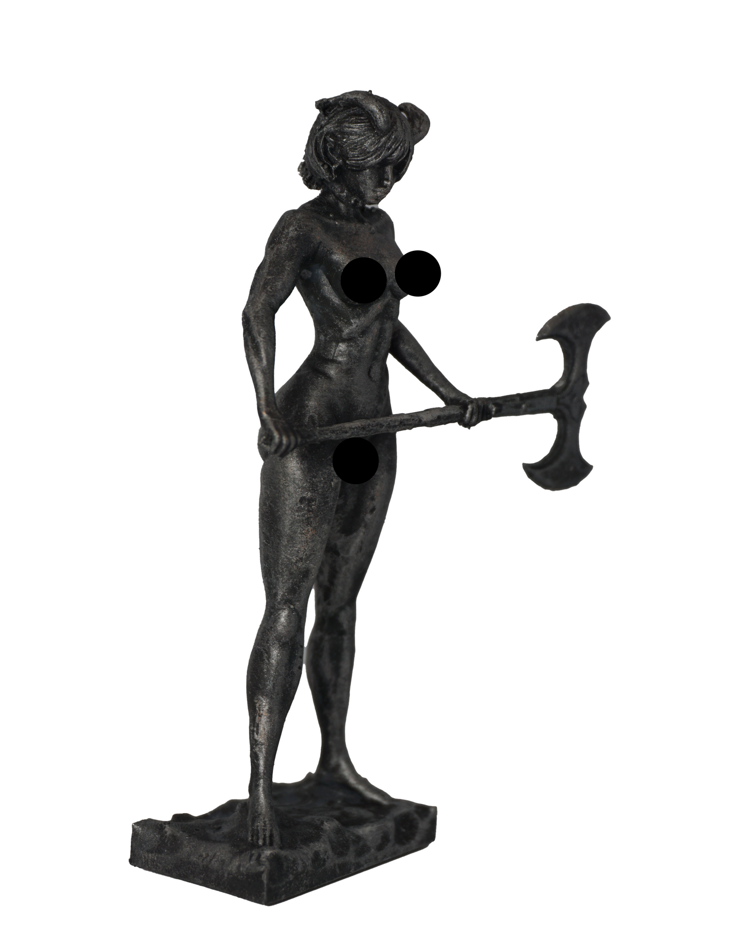 The Axe Maiden Statue