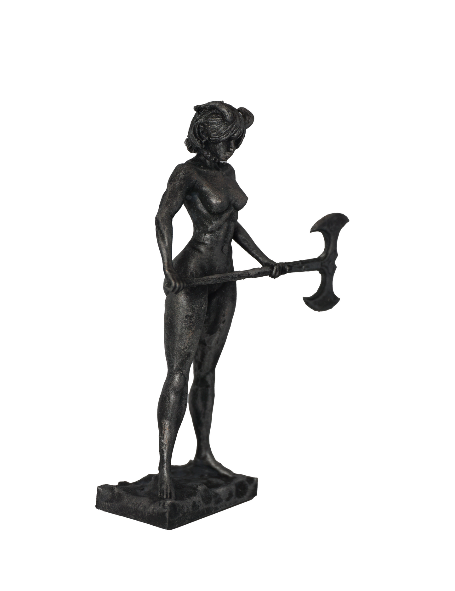 The Axe Maiden Statue
