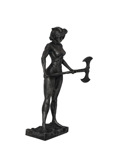 The Axe Maiden Statue