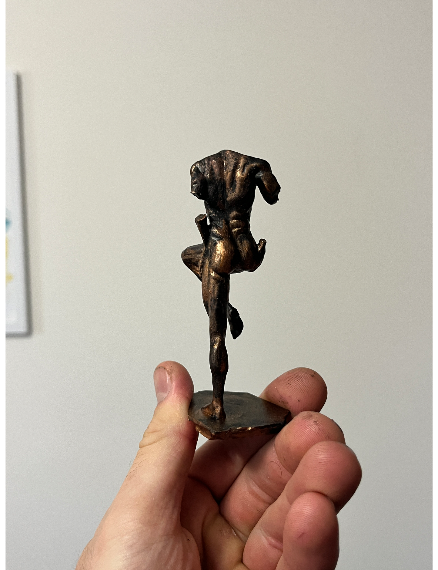 Fractured Man Statue and figurine