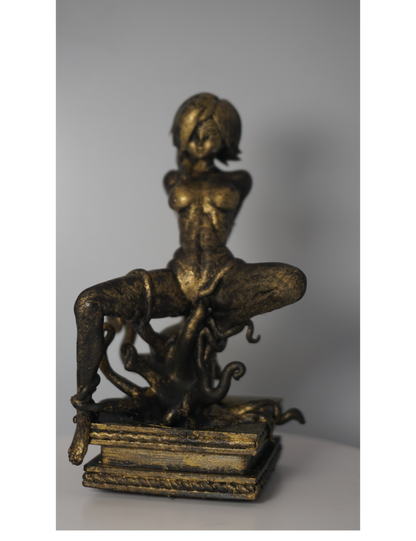 Zone Tan Tentacles Mature Statue